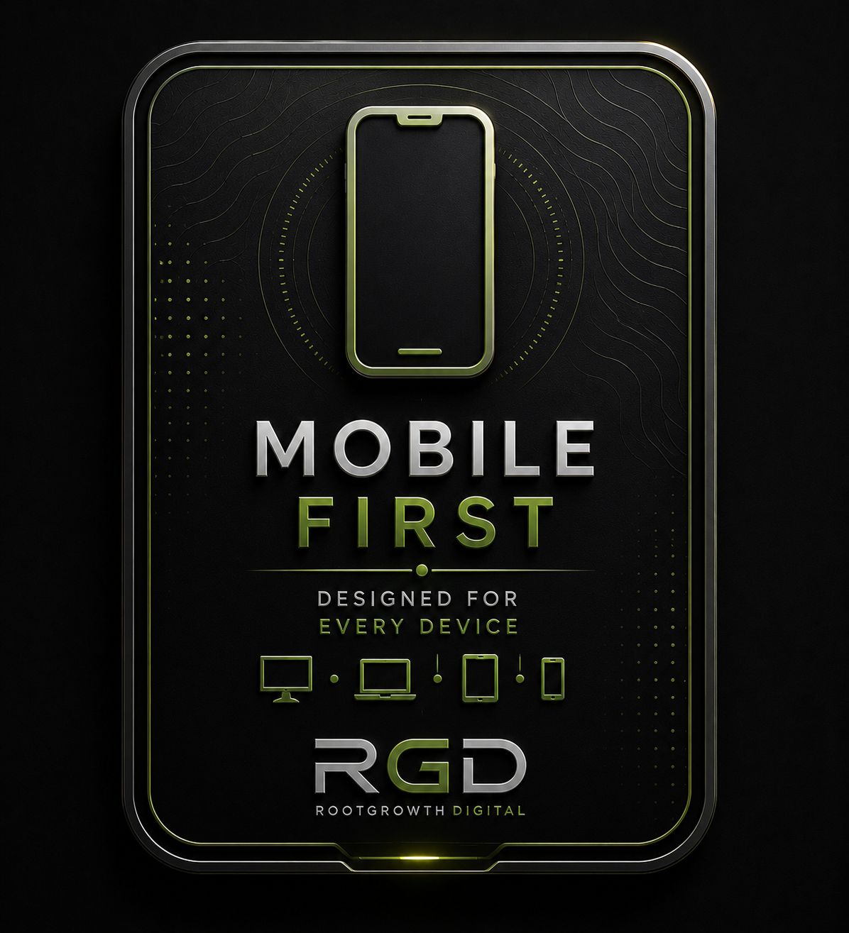 Mobile First — Designed for every device