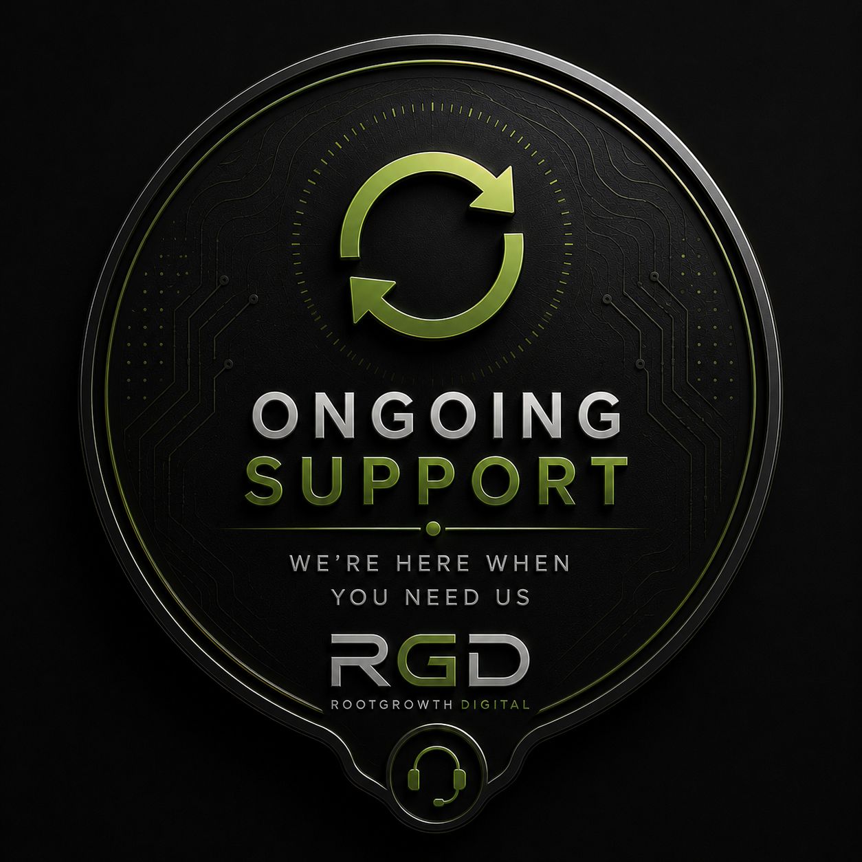 Ongoing Support — We're here when you need us