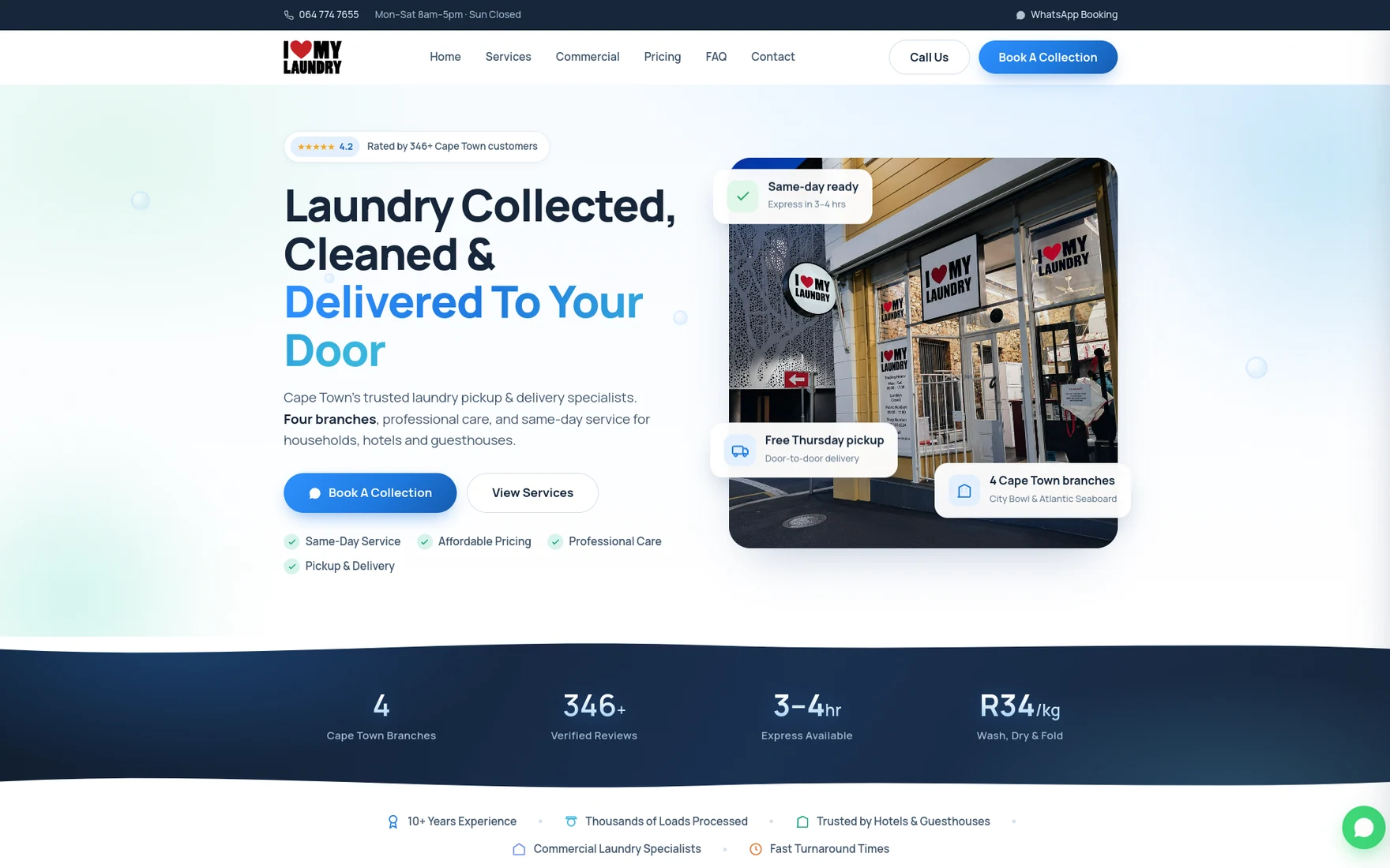I Love My Laundry website